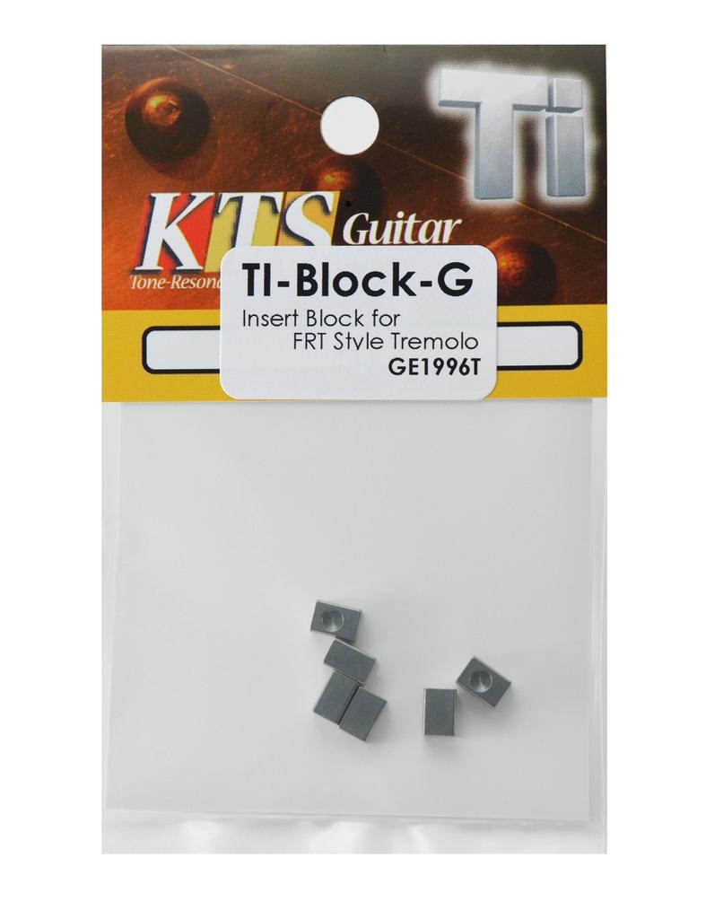KTS Titanium Parts Ti-Block-G Insert Block for Gotoh(R) GE1996T