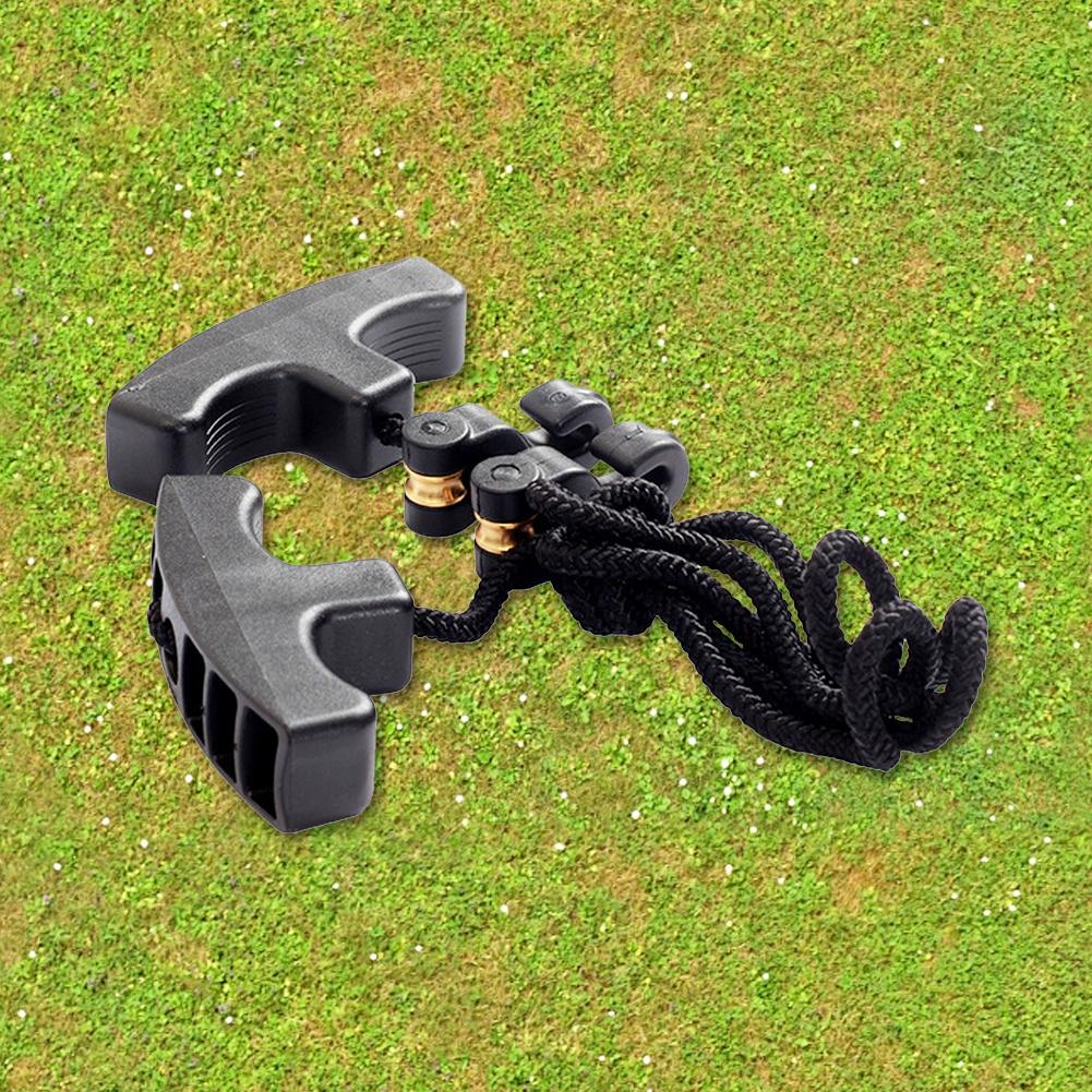 Crossbows Cocking Device Rope Cocker Ergonomic Handle Rope Cocking Device Heavy Duty Braided Rope Crossbows Cocker for Hunting