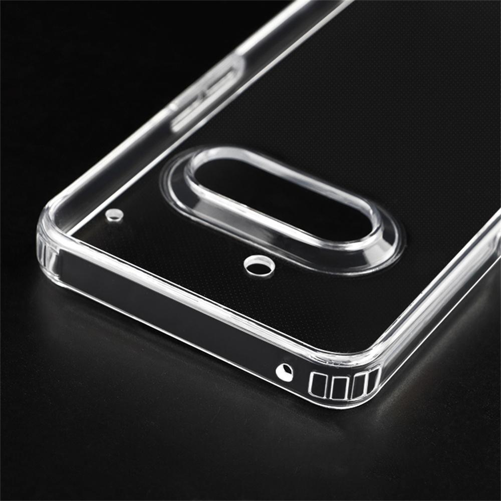 For Nothing Phone (3a) Case Clear PC+TPU Anti-Scratch Phone Back Cover