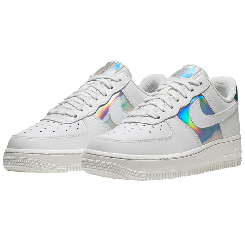 Nike Air Force 1 Low Iridescent White Women's Sneakers CJ9704-100