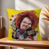 Classic Chucky Horror Movie   Pillow Cover for Bedroom Room and Living Room Sofa Decorative Cushion Cover