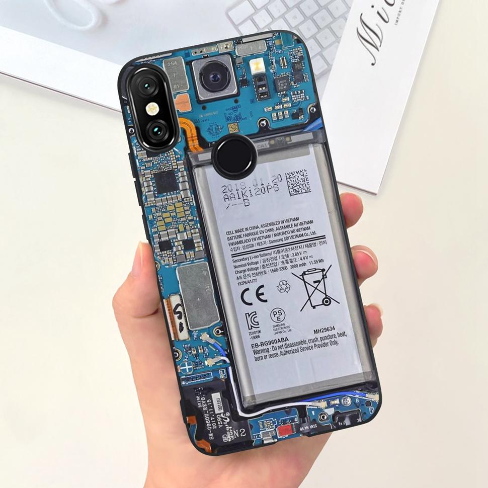 For Xiaomi Mi A2 Lite (Redmi 6 Pro) Case New Fashion Soft Slim Cover Phone Cases For Xiaomi MiA2 Lite Redmi6 Pro Full Back Cover