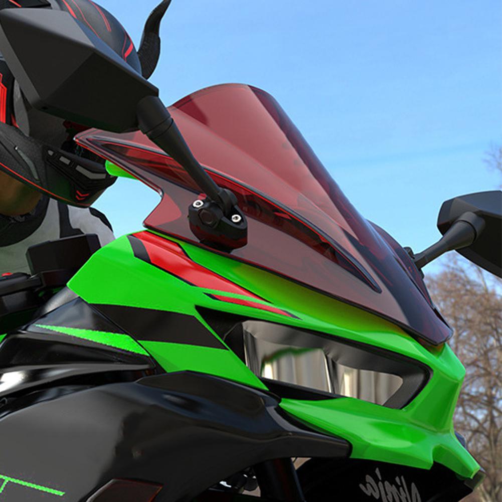 Für Kawasaki Ninja 250 300 2013-2017 Motorrad Windschutzscheibe Motorrad Visier Windabweiser Schild Zubehör