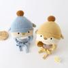 New Cute Animal Pom-Pom Knit Hat with Ear Protection for Children - Unisex Autumn/Winter