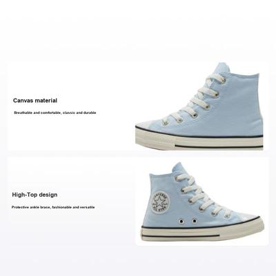 Baskets montantes Chuck Taylor All Star en toile Baskets pour enfants Bleu ciel 670696C