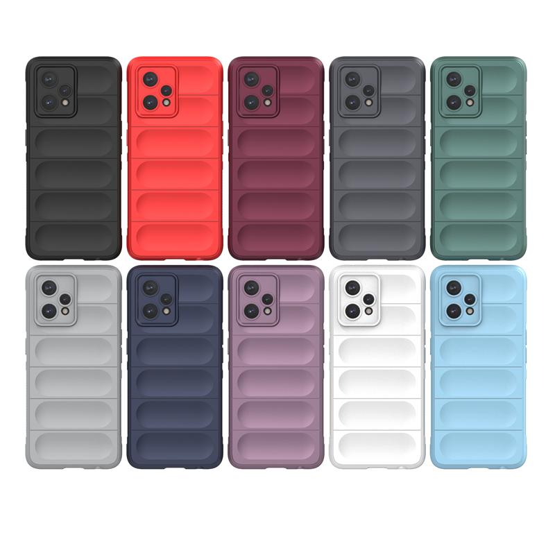 Shockproof Phone Case For Realme 9 Pro Plus Case Anti-Slip Silicone Full Cover Realme 9 Pro Plus Case For Realme 9i 10 Pro Plus