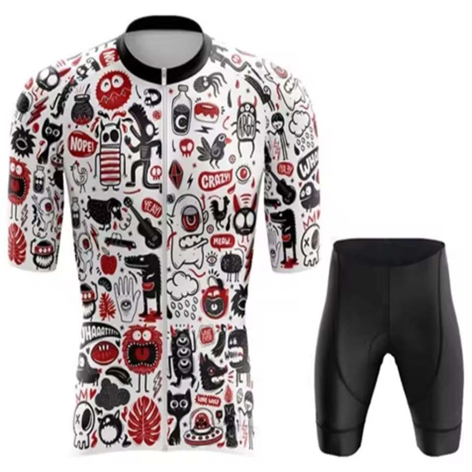 2026 Herren Radsportbekleidung Besser tragen Regenbogen Team Radtrikot Kurzarm Radbekleidung Sommer Rennrad Sets