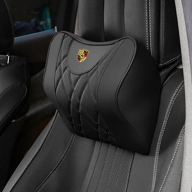 Porsche Cayenne, Macan, Panamera, 911/718 Car Headrest & Lumbar Support Cushions