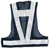 Mizukei Useful Safety Free Navy Blue Mesh with White Reflective 50mm 5917502 Vest, Size, Tape, Wide,