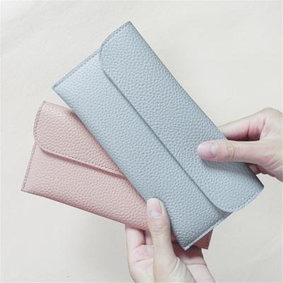 Women PU Leather Long Wallets Fashion ID Credit Card Holder Bag Portable Money Bag Coin Purses