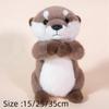 Cute Cartoon Otter Plush Toy 15/25/35cm Fluffy Otters Plushies Doll  Children's Birthday Gifts