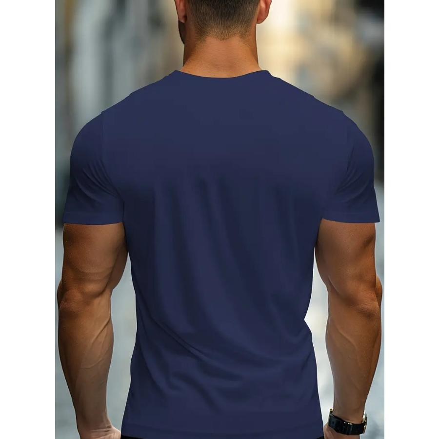 Men Fashion Graphic LIMITED EDITION Print T-Shirt Is Comfortable and Soft, Perfect for Casual Wear