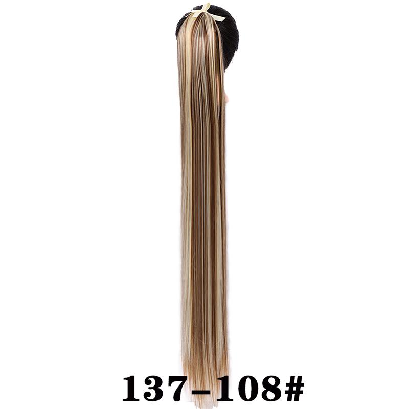 Super dlouhá 80cm culík dlouhé rovné vlasy tepelně odolná syntetická paruka LUPU