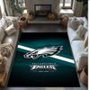 Philadelphia Eagles Tappeto in Velluto di Cristallo Morbido Anti?Tappetino Antiscivolo Comodo per Casa Soggiorno Camera da Letto Tappeto Decorativo
