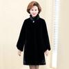 Women's Winter Thickened Warm Temperament Coat Furry Elegant Plus Size Coat