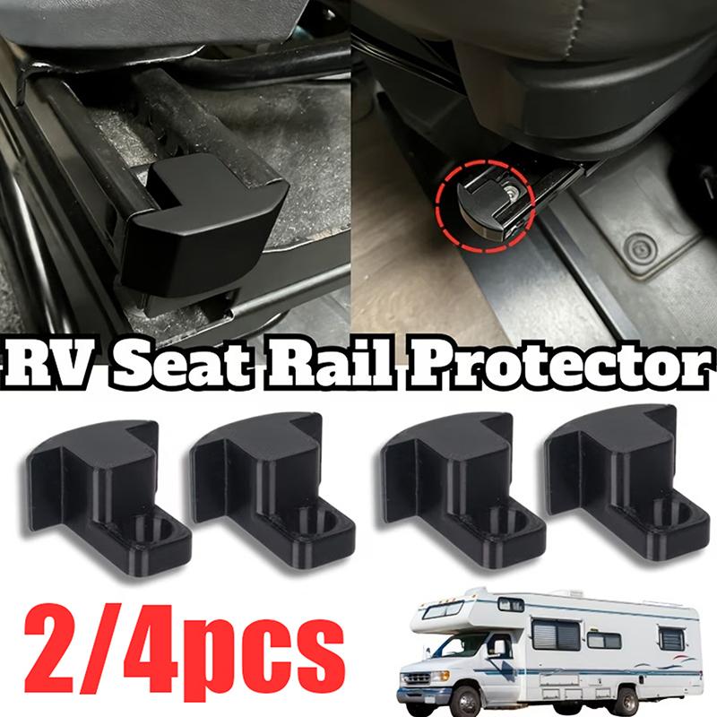 2/4Pcs Rv Seat Rail Protectors Caravan Campers Trucks Kick And Bump Protection For Fiat Ducato/Citroen Relay/Peugeot Boxer