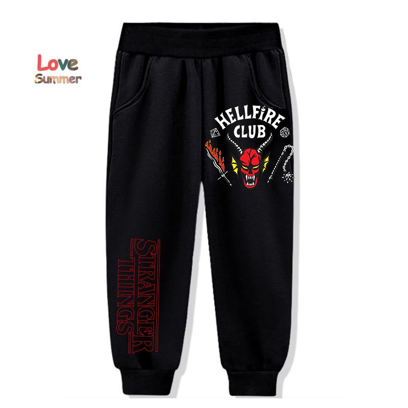 Stranger Things 5 Kinder Hoodie Jungen Pullover Mädchen Beliebt 2025 Hoodies Bedruckte Hoodies Lange Ärmel Kinder Tops Kinder Sweatshirts