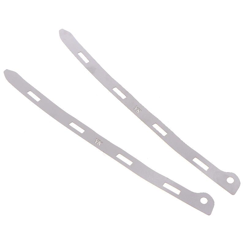 2Pcs Gap Broken Opening Bad Buckle Repair Metal Bracket For 5Th Generation City Gm6 Front Bumper Repair Metal Plate Buckle