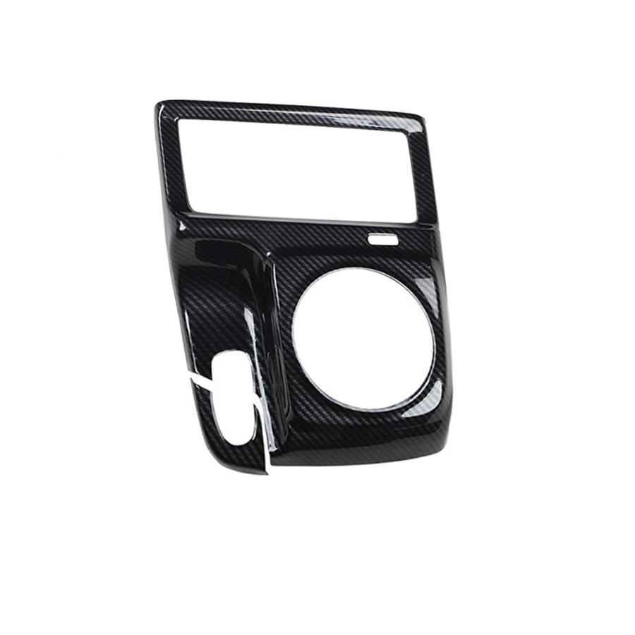 Carbon Fiber Style Manual Gear Shift Frame Cover Trim For Honda Civic 2006~2011