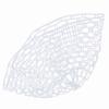 Outdoor Fly Fishing Landing Net Clear Rubber Replacement Mesh Bag(Mudium)