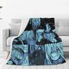 Shigaraki Collage Decken Weiche Warme Flanell Überwurfdecke Abdeckung für Bett Wohnzimmer Picknick Reise Zuhause Sofa