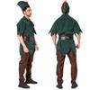 Adult Peter Pan & Robin Hood Cosplay Set - Elf Hunter Fairy Tale Costume for Halloween & Role-Playing