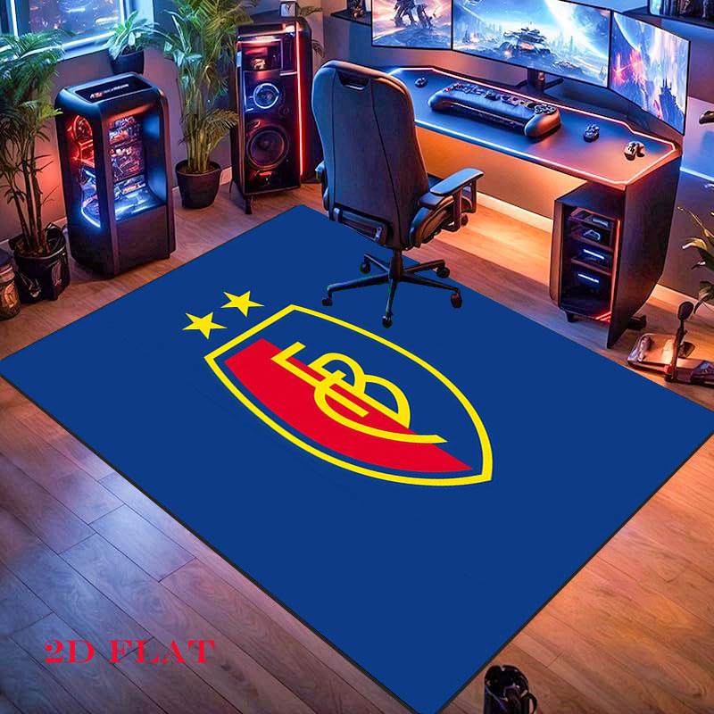 FC Basel Carpet Rug for Living Room Bedroom Home Sofa Decoration,Kids play Nonslip Floor Mat