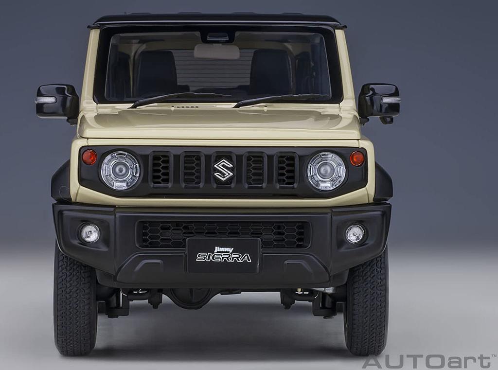 AUTOart Suzuki Jimny Sierra Slonová kost střecha Hotový produkt 78510 1/18 (JB74) Kovové/černé