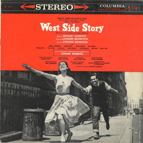 

LP Record LEONARD BERNSTEIN West Side Story OS2001 COLUMBIA MASTE US Jazz Used