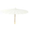   White Color   Paper Umbrella Parasol Wedding Bridal Party Decor Photo Prop (85.5cm)