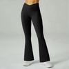 High Waisted Hip-lifting Slimming Yoga Pants Flared Pants Sports Tight Wide-leg Pants