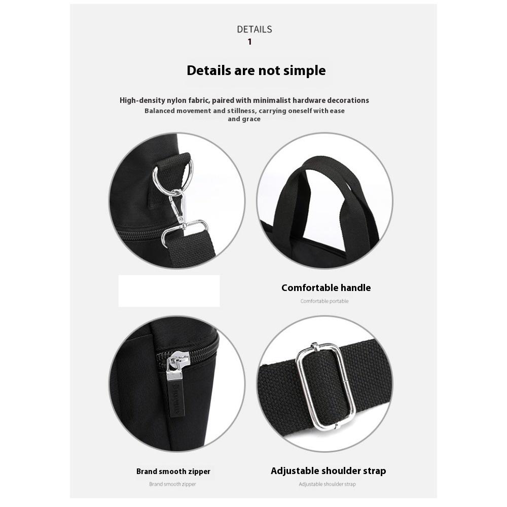 Autumn and Winter Nylon Women's Bag Casual Large-capacity Travel Bag Anti-splashing Multi-pocket Portable Messenger Shoulder Women's Bag
