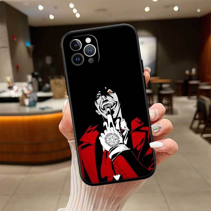 H-Hellsing Case for Samsung Note 20 10 S25 Plus Ultra Lite FE M20 M21 M30 M31 M51 A11 A26 A51 A52 A53 A56 A70 A71 A72 A73