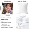 Zhao Lusi Cushion Cover Reversible Plush Pillow Cover – For car, sofa, bedroom, perfect as a gift.