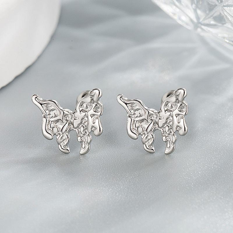 

Women Irregular Butterfly Ear Stud Earrings one size