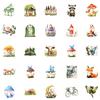 50 Fairy Tale Forest Theme Waterproof Mix And Match Graffiti Stickers