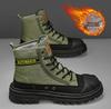 2025 Vinter Nya Herr Slitstarka Anti-kollision Ankelkängor Arbete Halkskydd Arbetsskyddsskor Utomhus Sammetsskor