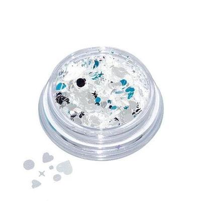 Romantische Mischung Glitzer_Silber