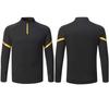 Unisex Long Sleeve Football Training Jacket Set Winter Sports Wear Adults Kids