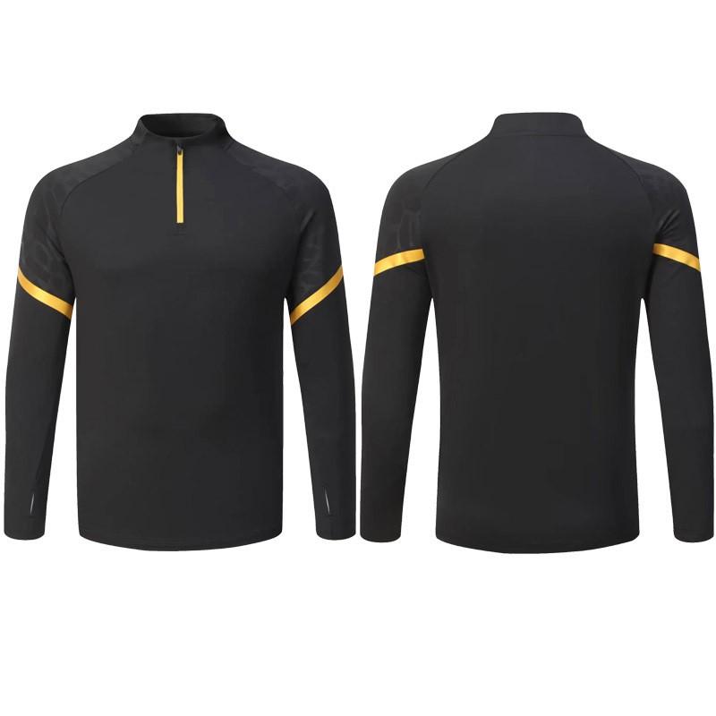 Unisex Long Sleeve Football Training Jacket Set Winter Sports Wear Adults Kids