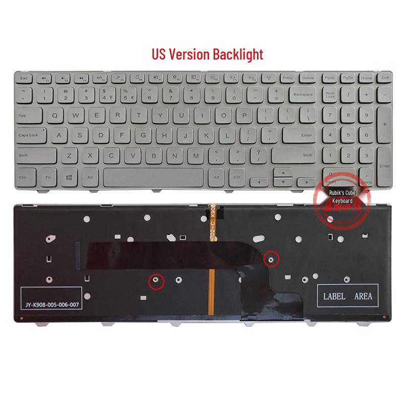 

Compatible Keyboard for Dell Inspiron 15 7000 Series (7537 P36F, 17 7737, 15HR 7746 P24E)