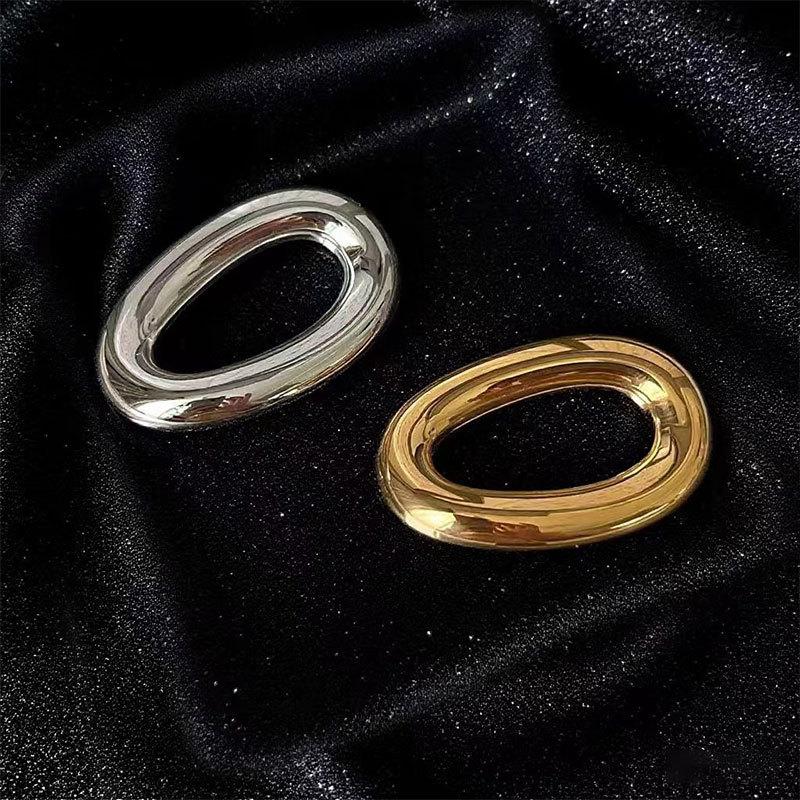 1pc Metal Glossy Pin For Women Unique Exquisite Suit Corsage Pins Party Jewelry Fashion Accessory