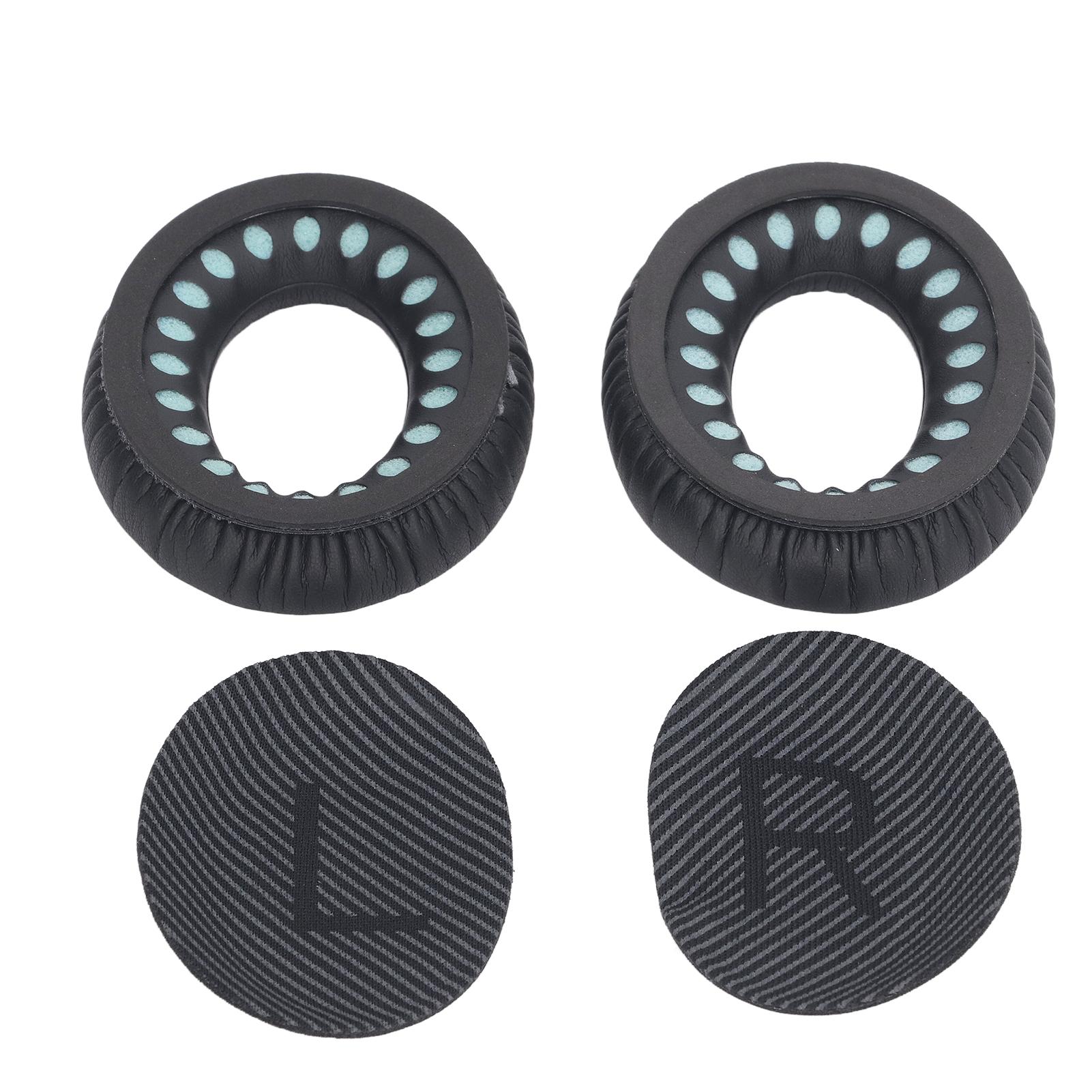 2pcs Replacement Earpads Soft Earpads Cushions Replacement Headphone Covers for QC35 QC35ll