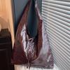 Nischen-Achseltasche Großvolumige Einfache Einzelschultertasche Modische und Stilvolle Einkaufstasche für Damen