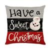 Christmas Pillow Cover for Home Sofa Atmosphere Printed Pillow Cover Christmas Cushion Cover New Style