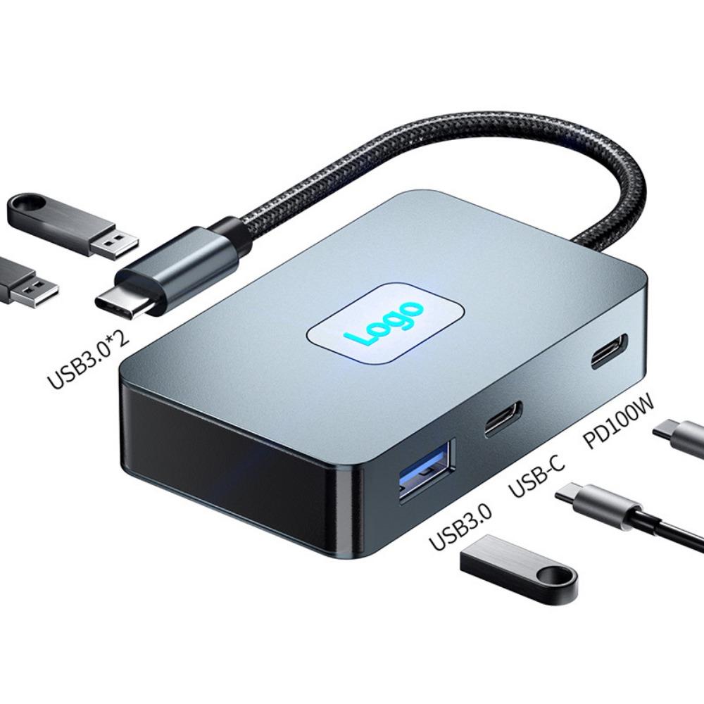 11 in 1 Type C Docking Station USB 3 2 Expander with Gigabit Ethernet Port for Laptop