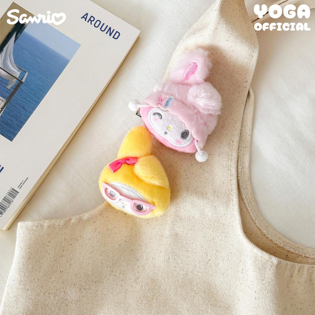 Melody Plush Toy Hair Clip With Soft Short Pile For Kids And Teens