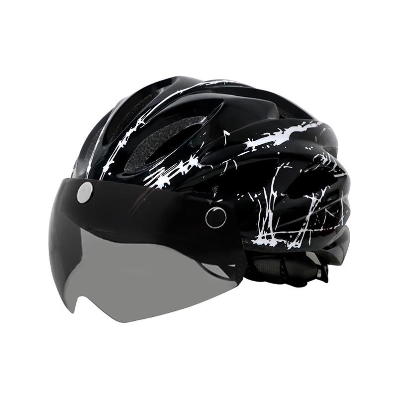 Adult Mountain Road Bicycle Helmet with Goggles