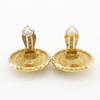 CHANEL COCO Mark Earring vintage Plated Gold 22.8g Women Used