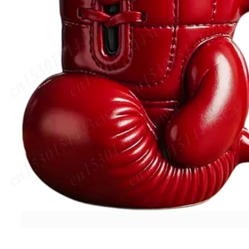 12oz Boxing Glove Mug Colorful Sports Themed Tea Cup Portable Desktop Water Container Mug Cups for Home Studio Travelling Use